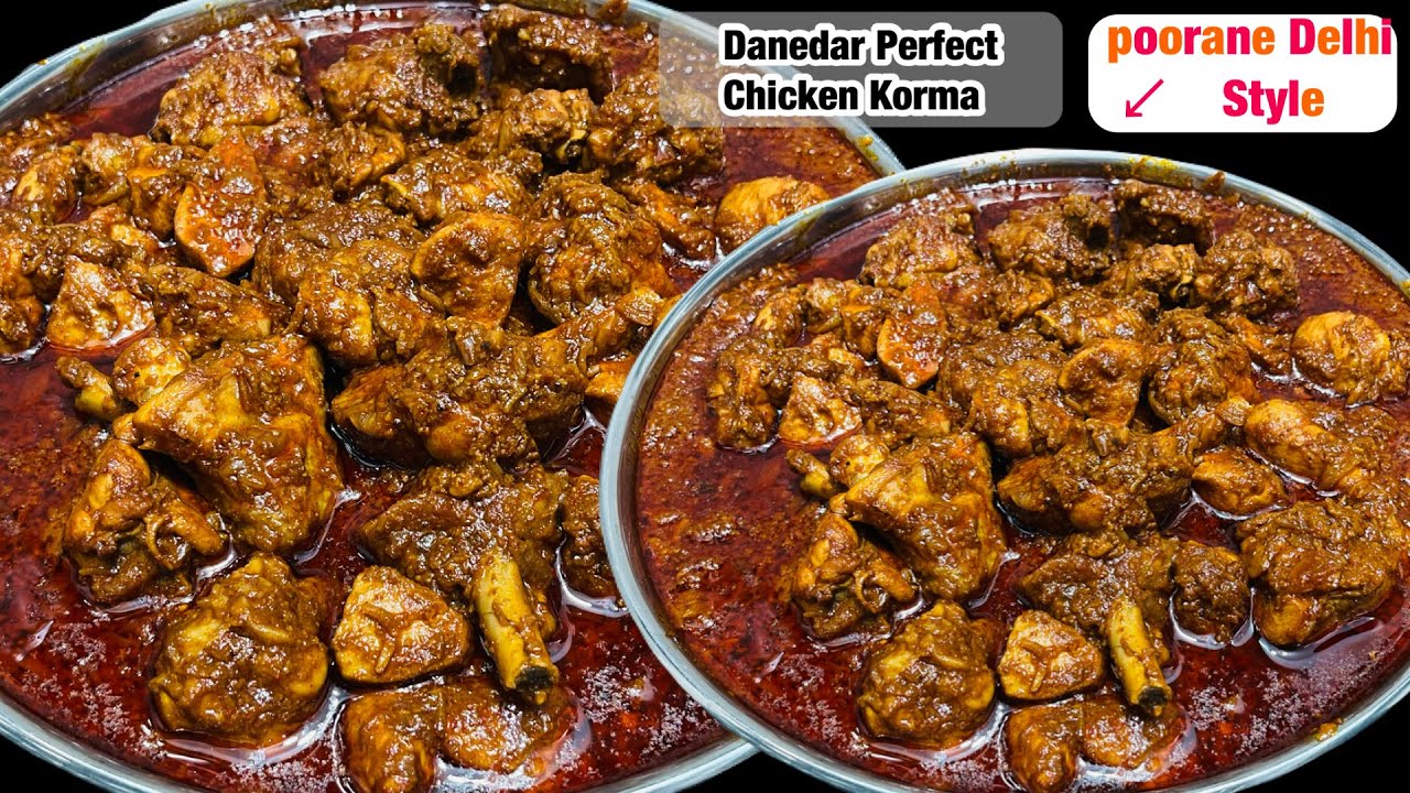 Poorane Delhi Style Degi Danedar Korma Recipe | Perfect Danedar Korma Recipe | Zahira Kitchen 
