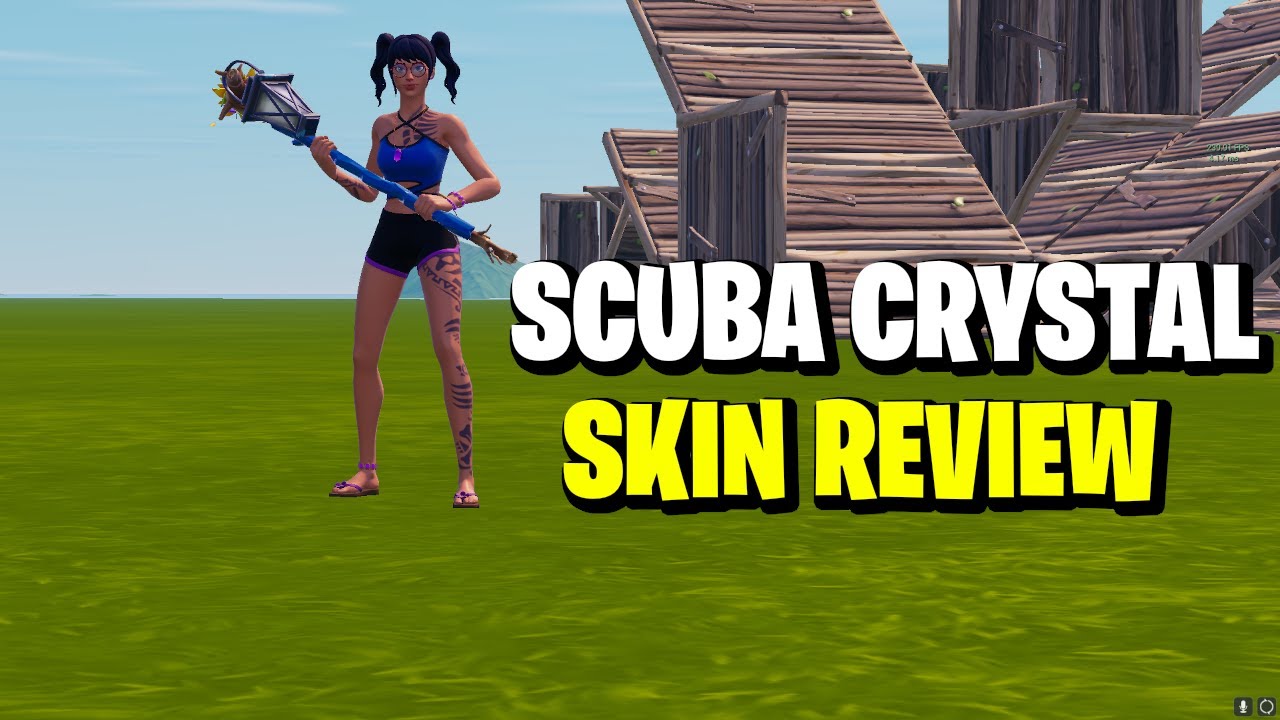 SCUBA CRYSTAL Skin Gameplay and Review