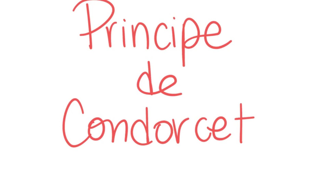 Principe de Condorcet