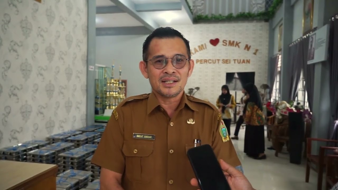 MBG Perdana SMKN 1 Percut Sei Tuan !!!