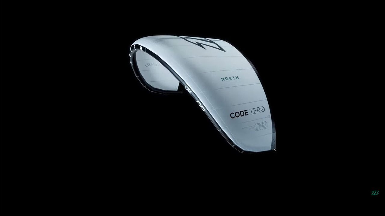 AILE DE KITESURF NORTH CODE ZERO 2023 BLANC | Flysurf.com