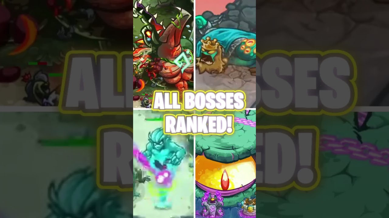 All BOSSES Ranked In Kingdom Rush Alliance