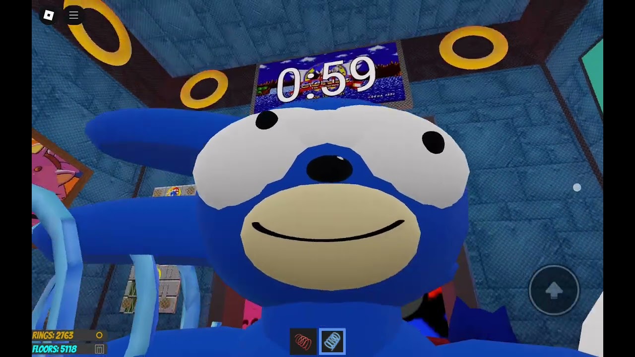 How can you get sanic in sonic elevator in robloxs