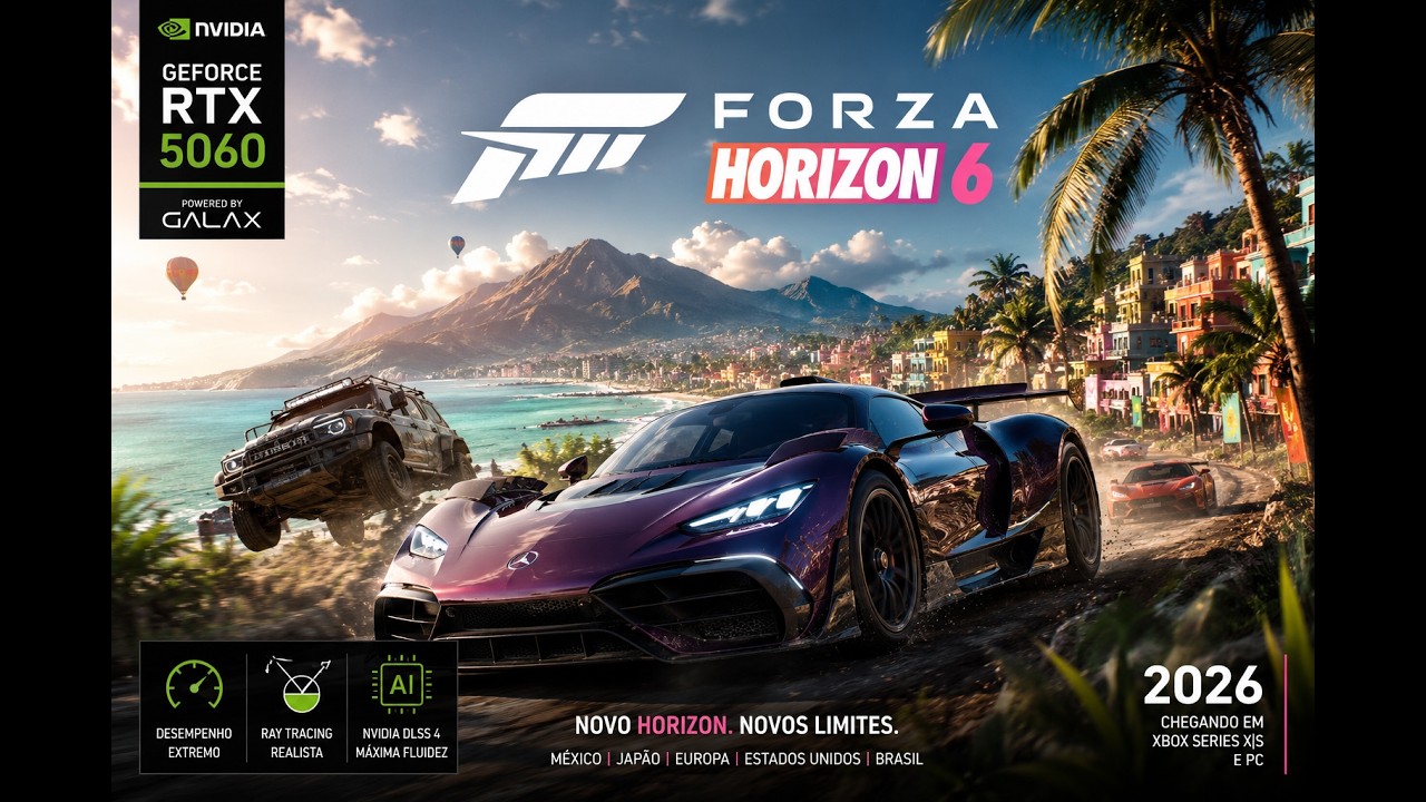 Forza Horizon 6 na RTX 5060