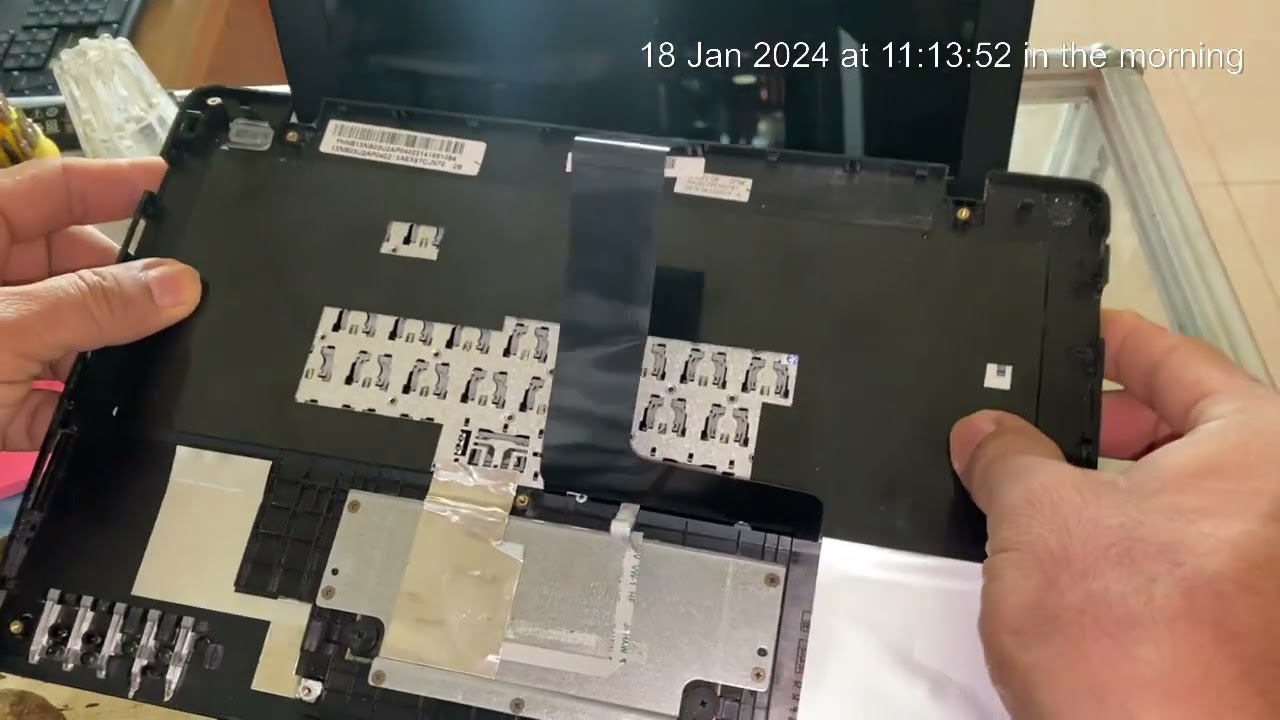 How to change new Battery and new Keyboard on Asus Model F200M 11.6”