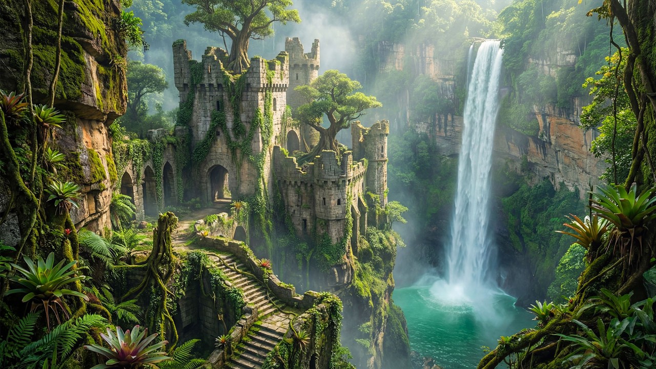 Ancient Celtic Ruins in the Forest — Medieval Ambient Music for Sleep, Relax & Study