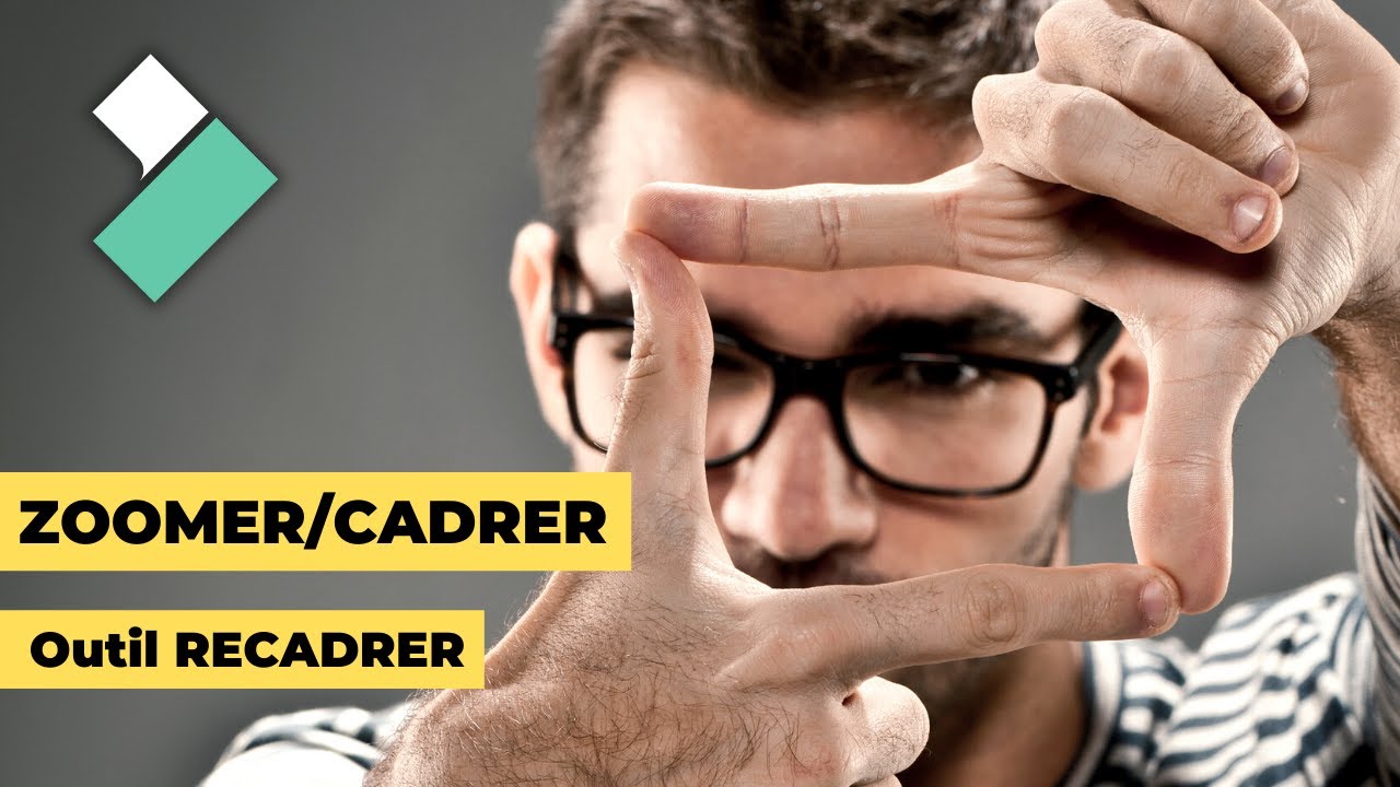 Comment ZOOMER dans une vidéo avec FILMORA (outil RECADRER)