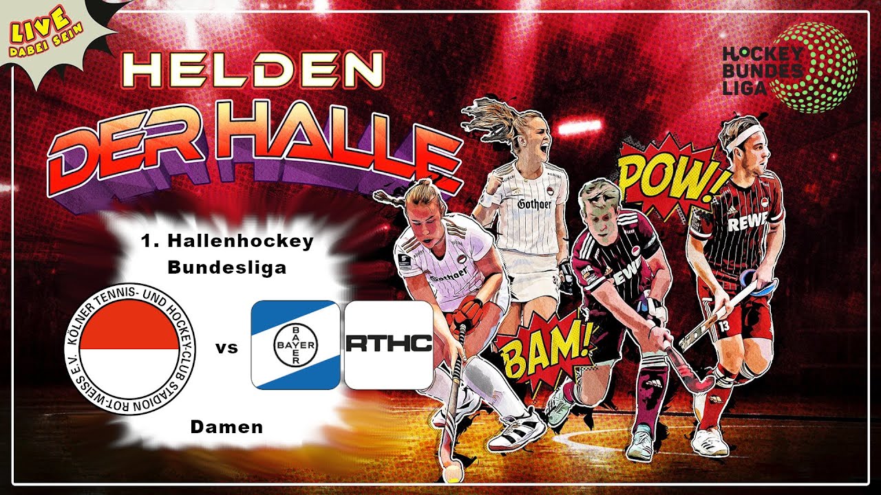 Rot-Weiss Köln - RTHC Leverkusen  - 1. Hallenhockey Bundesliga Damen