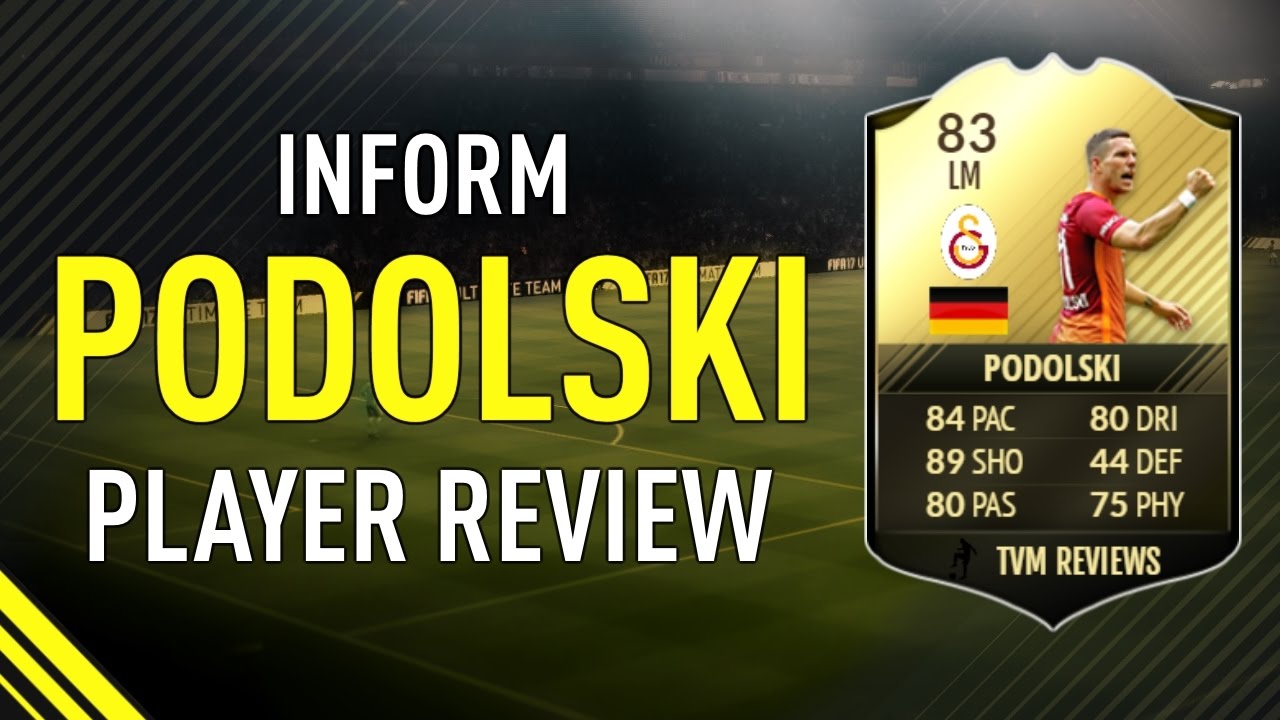 FIFA 17 INFORM PODOLSKI (83) PLAYER REVIEW