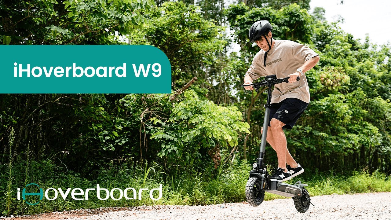 iHoverboard - iScooter W9 Off Road Electric Scooter丨 Robust Off-Road Performance