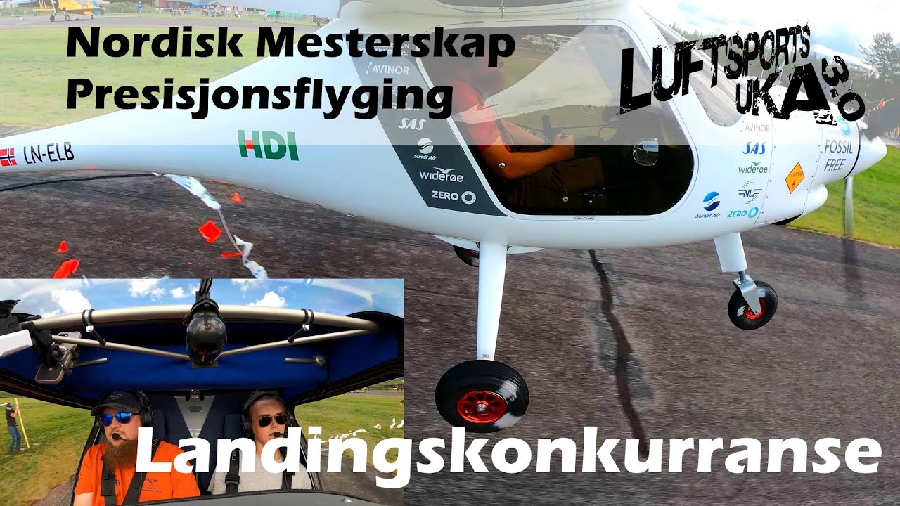 Luftsportsuka 2024 - Nordisk Mesterskap Presisjonsflyging - Landingskonkurranse
