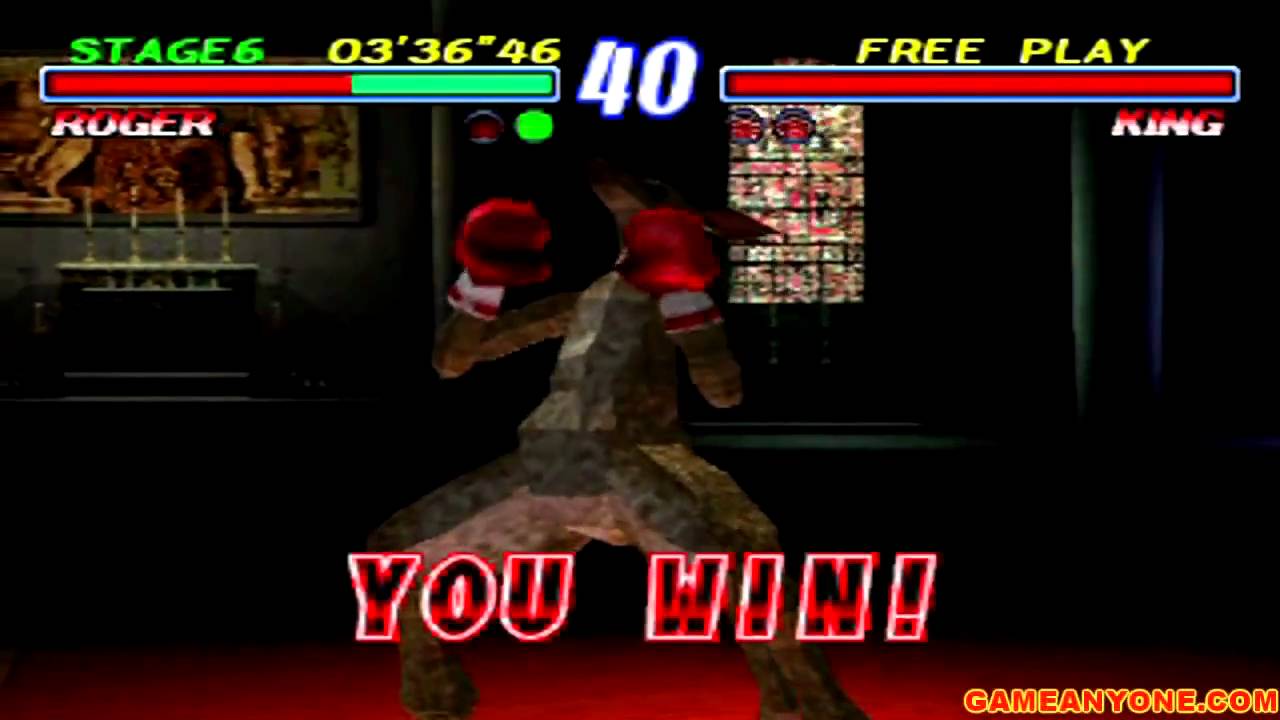 Tekken 2 - [Arcade - Medium Mode] - Roger Playthrough