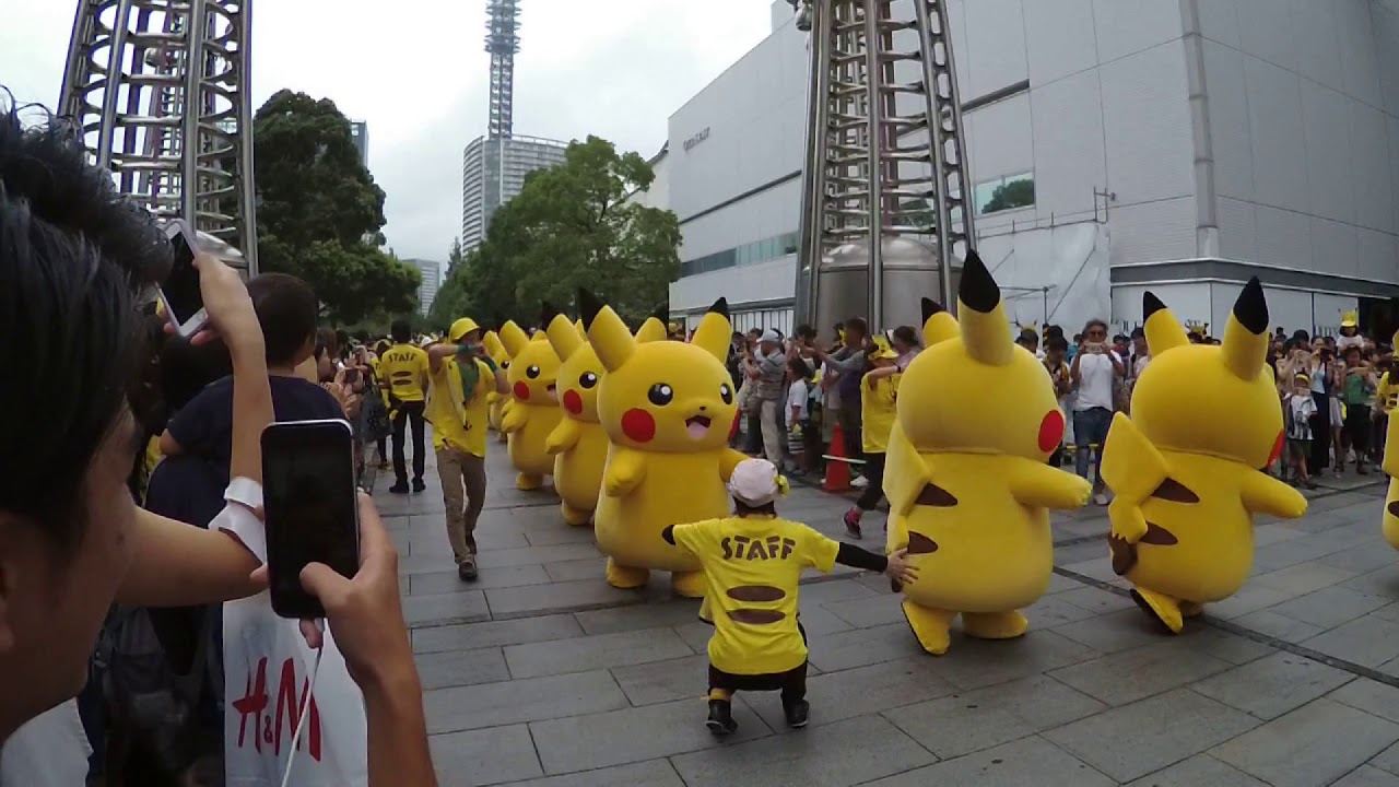 ピカチュウお散歩2017(今年ラスト) at Queen's Square Yokohama