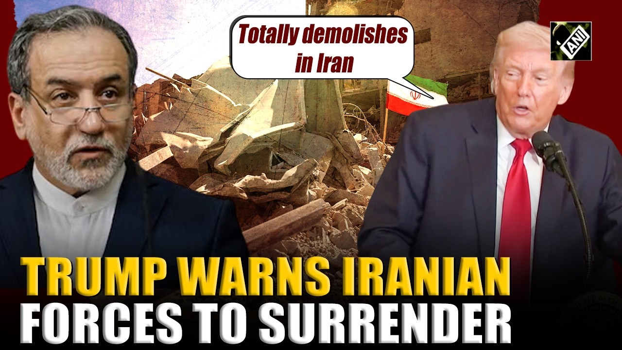 US President Trump warns Iran’s military and police to surrender or face certain death