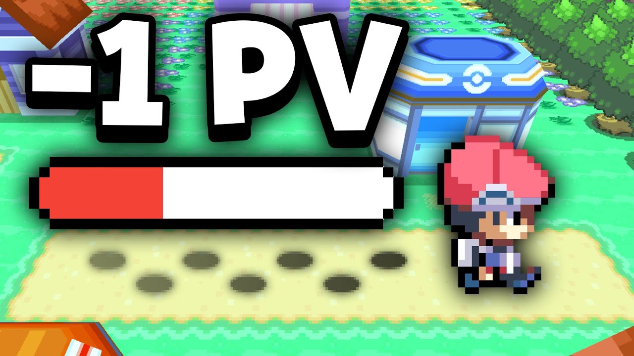 Pokémon Platine MAIS je perds 1 PV à CHAQUE PAS