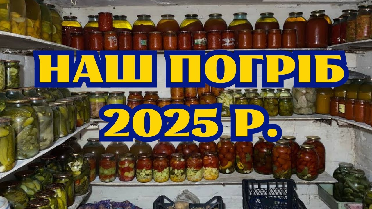 НАШ ПОГРІБ В 2025 РОЦІ@kyruvgaragi 