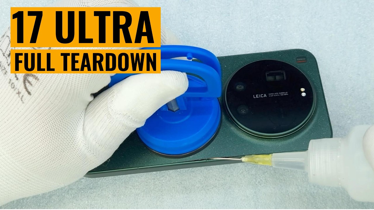 Xiaomi 17 Ultra Disassembly &ndash; Full Teardown Process