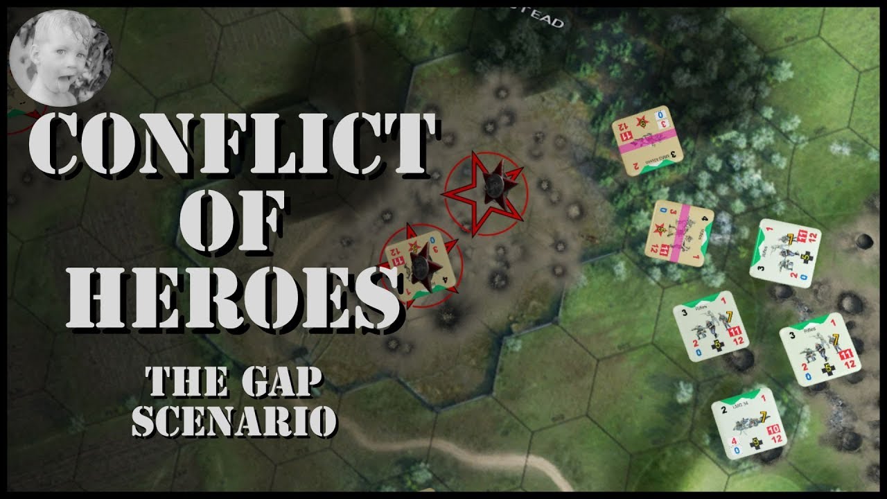 Conflict of Heroes PC - The Gap Scenario