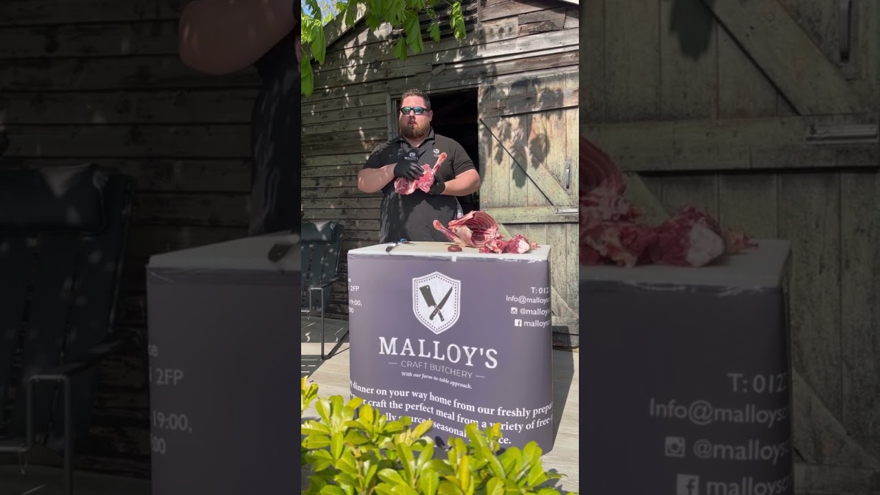 Malloy's Craft Butchery & Global Cigar Bro's - Full Lamb Butchery Demo