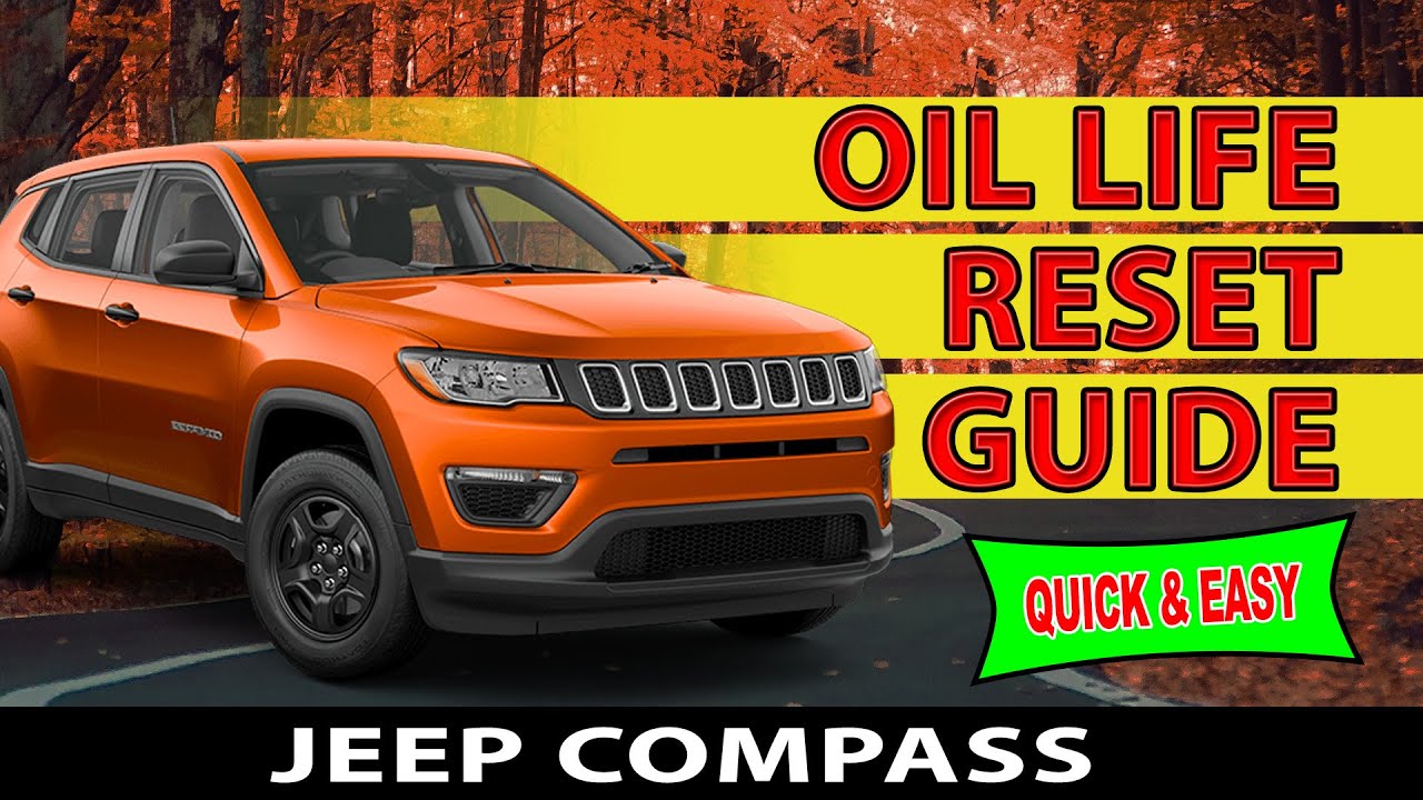 Простые шаги по сбросу индикатора замены масла на Jeep Compass 2007–2023 годов выпуска