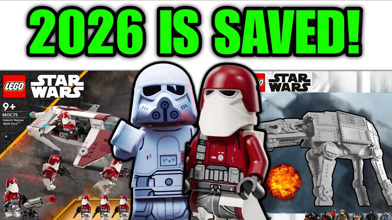 LEGO Star Wars в 2026 году &mdash; это ПРОСТО БОМБА! *НОВЫЕ УТЕЧКИ*