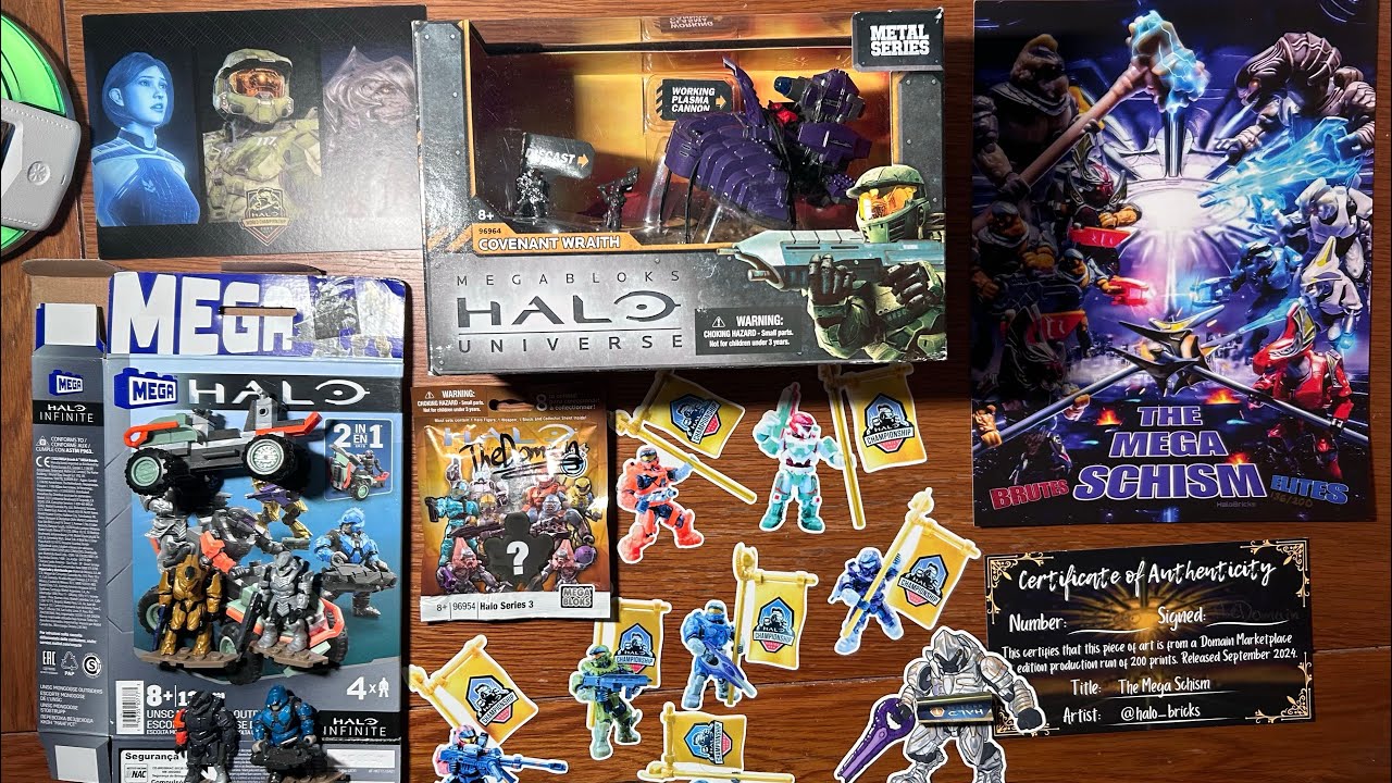 Domain halo bronze toymation prize unboxing 