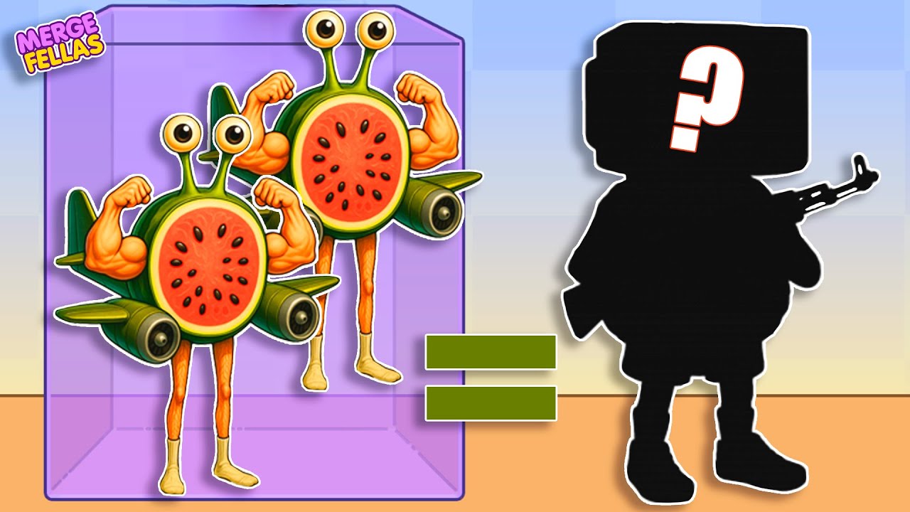 Indonesian Brainrot V LVL | Merge Fellas gameplay | Final Boss!