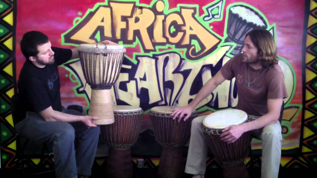 Paragon Heartwood Mali Djembe Drum Demonstration