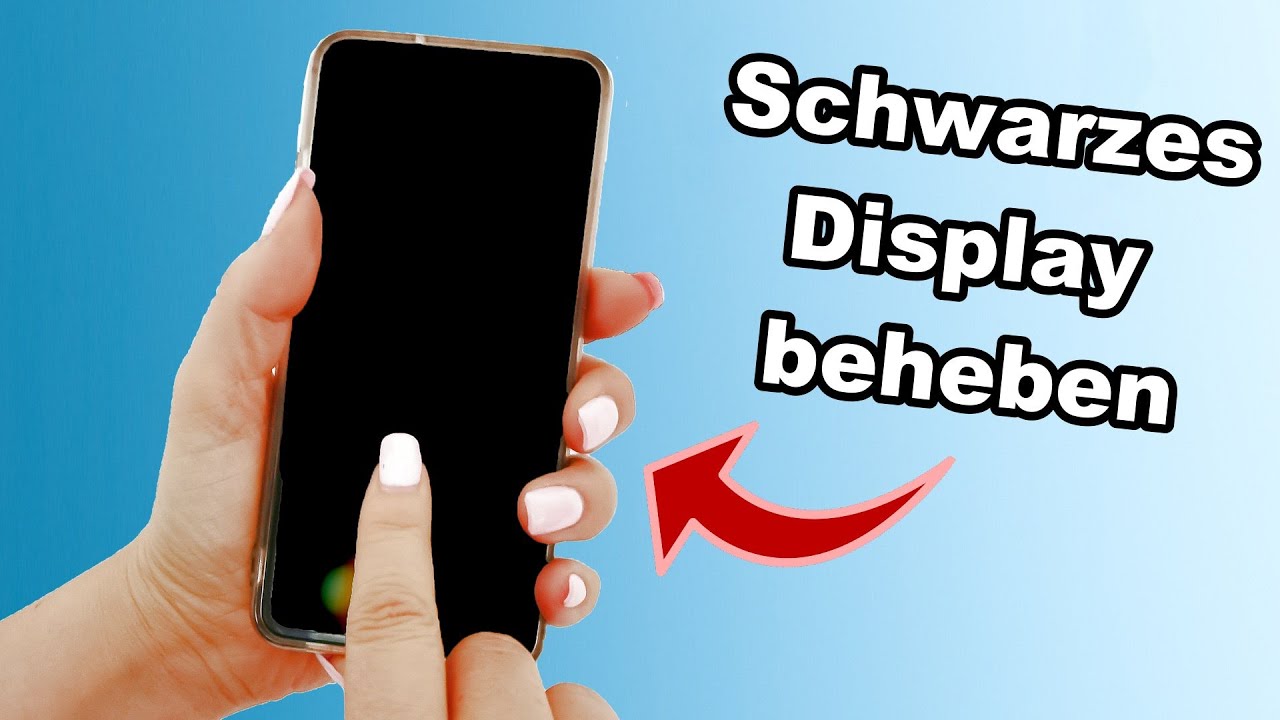 Handy Display bleibt schwarz | So behebst du den Fehler!
