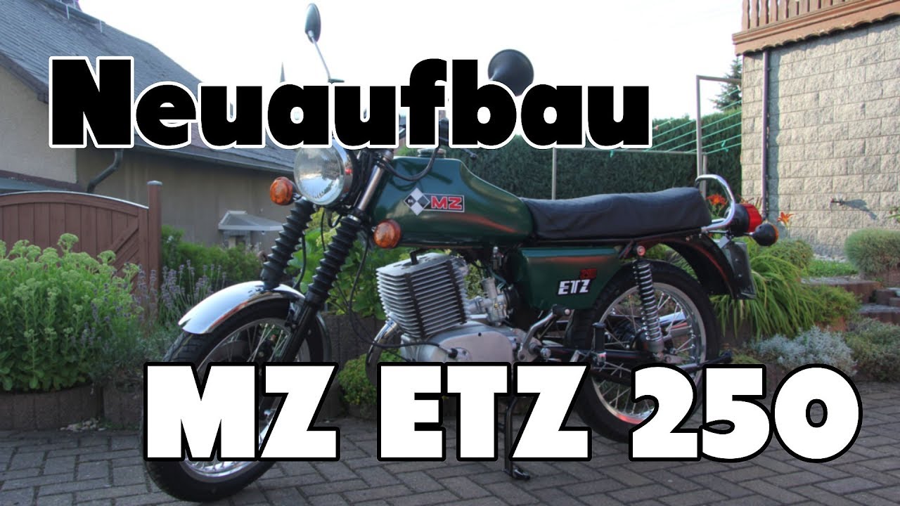 MZ ETZ 250 Neuaufbau nach 23 Jahren Standzeit! DDR Motorrad 1982! [HD]