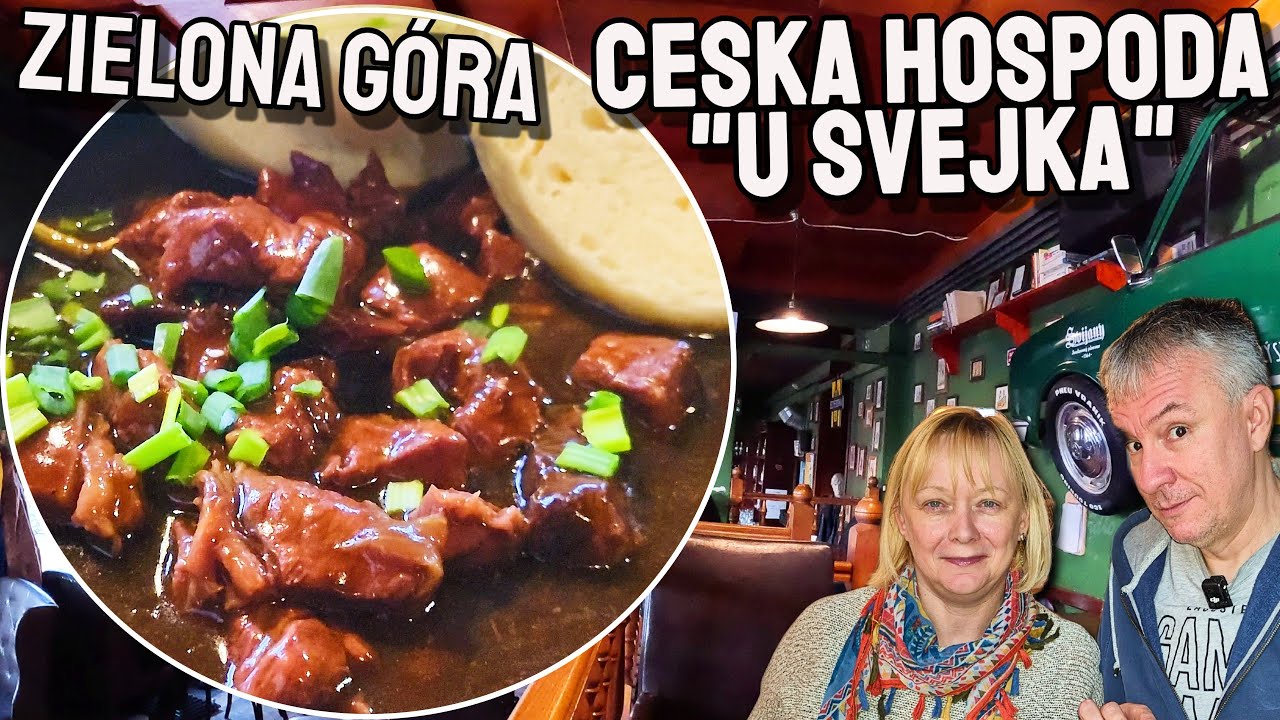 Sprawdzamy czeską knajpę w Zielonej G&oacute;rze 🇨🇿🍺 | U &Scaron;vejka &ndash; czy warto tu zjeść?
