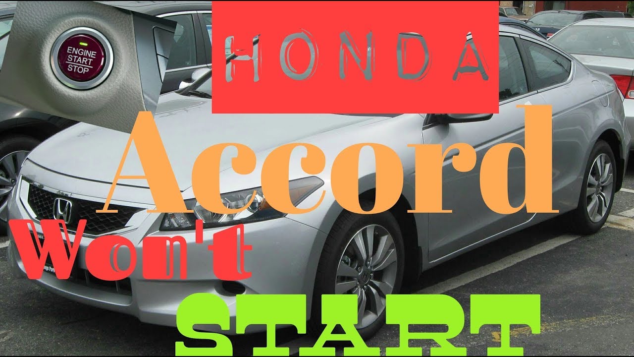 2008 HONDA ACCORD won't start issue.....one click....fixed!