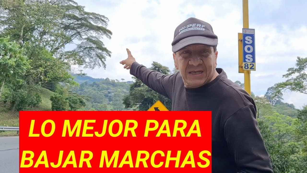LA MEJOR TÉCNICA para BAJAR MARCHAS en tu MOTO