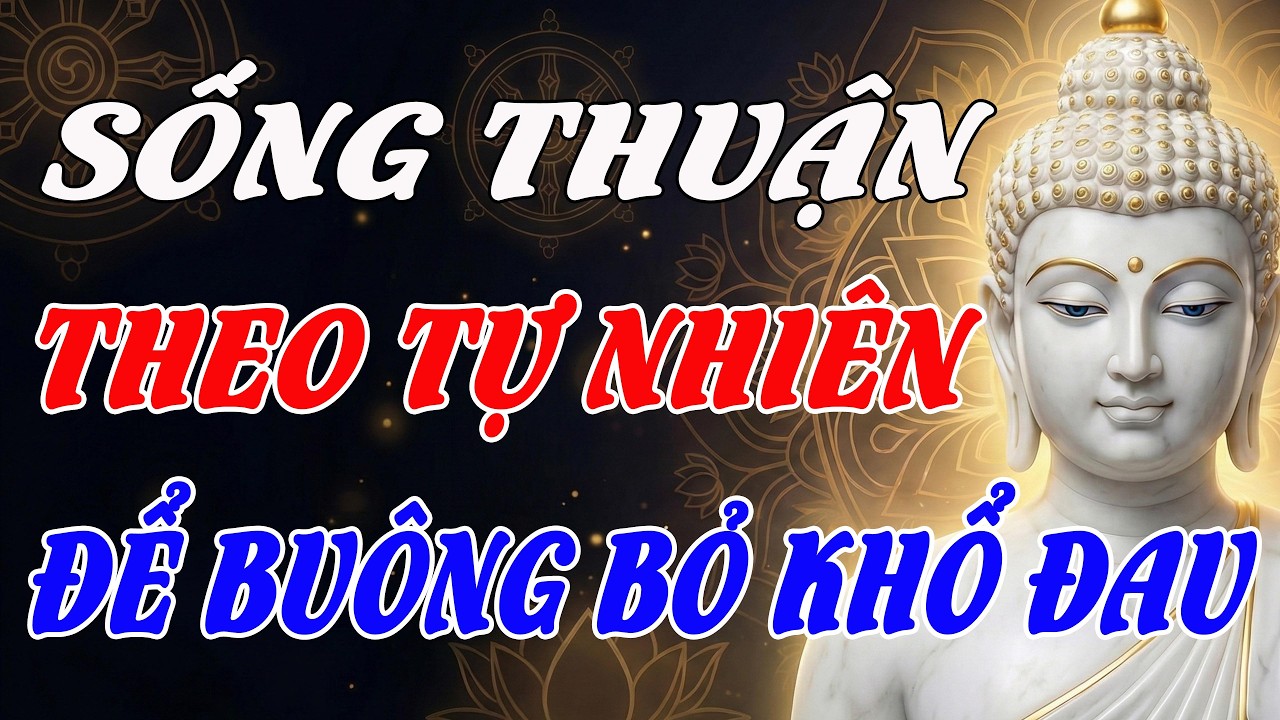 SỐNG THUẬN THEO TỰ NHIÊN – LỜI PHẬT DẠY GIÚP BUÔNG BỎ MỌI KHỔ ĐAU, TÂM AN LẠC MỖI NGÀY
