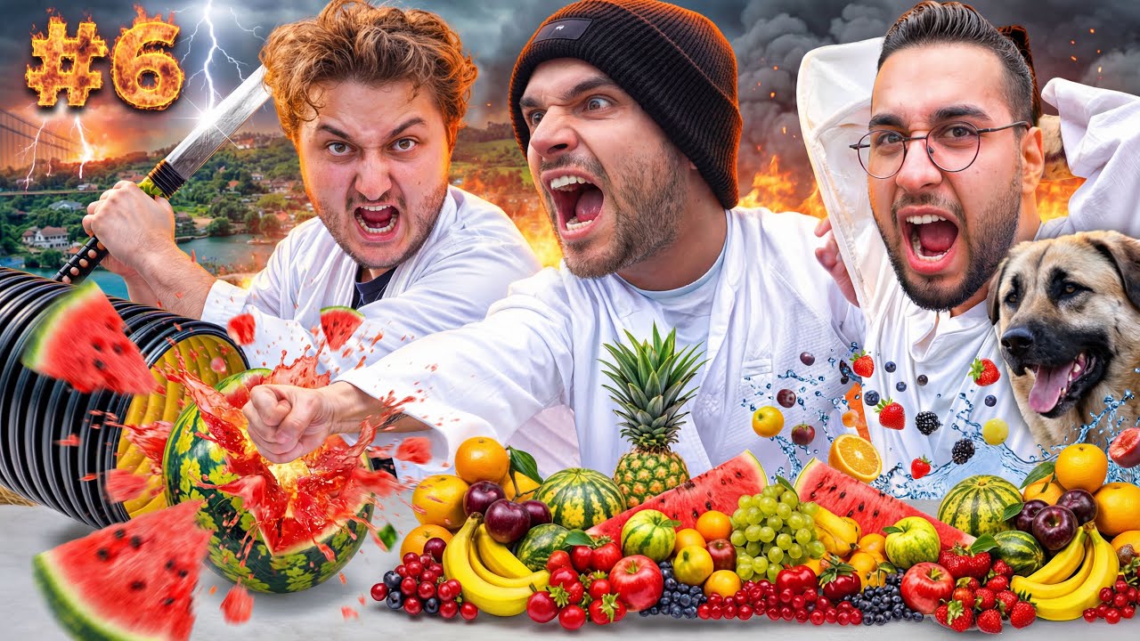 FRUİT NİNJA #6 w/@erayozkenar @bicimali