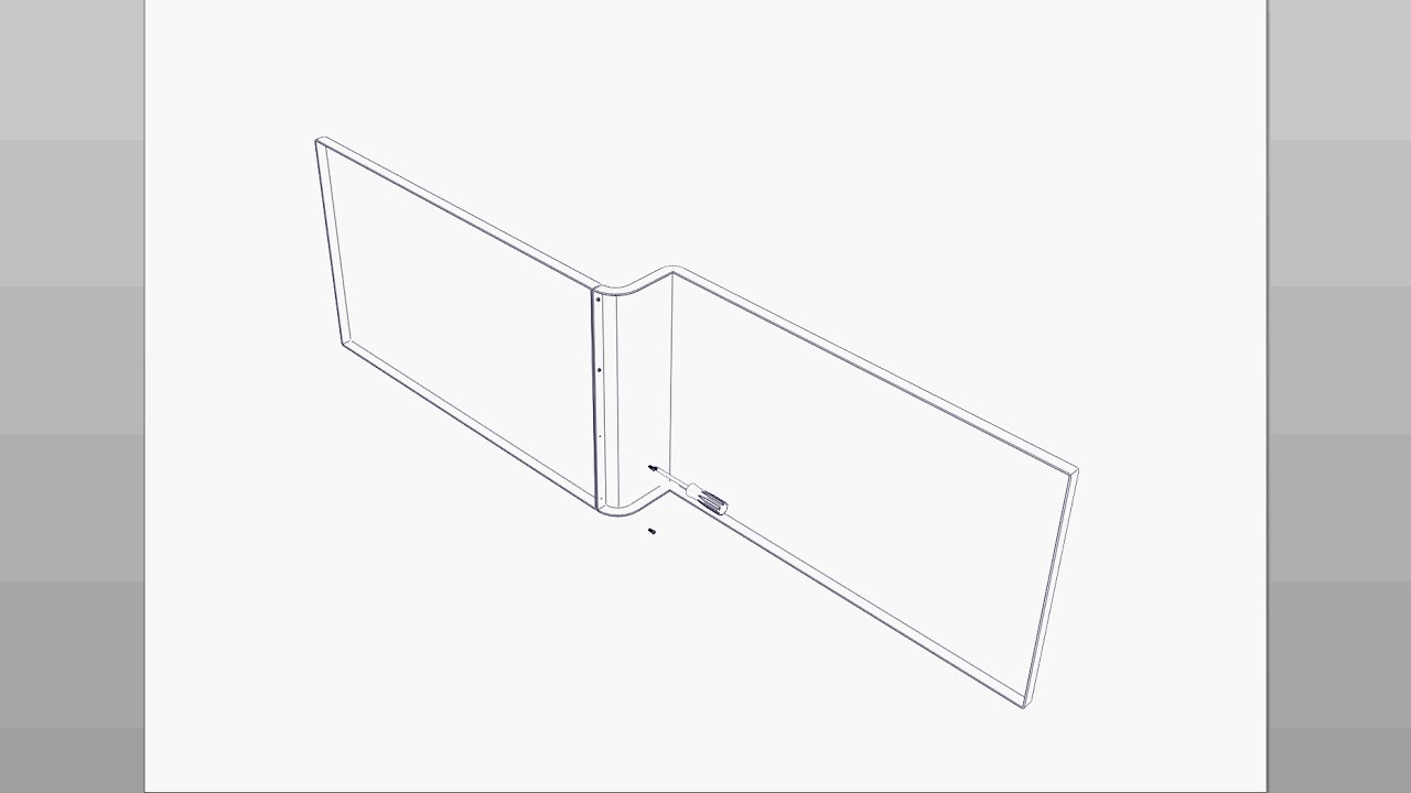Acrylic square shower bath panel - installation instructions