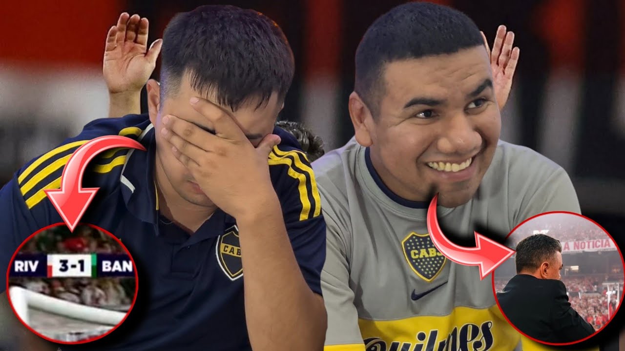 JUSTO CON ESTE RESULTADO SE VA !!! | REACCIONES de HINCHAS | RIVER PLATE 3 vs BANFIELD 1