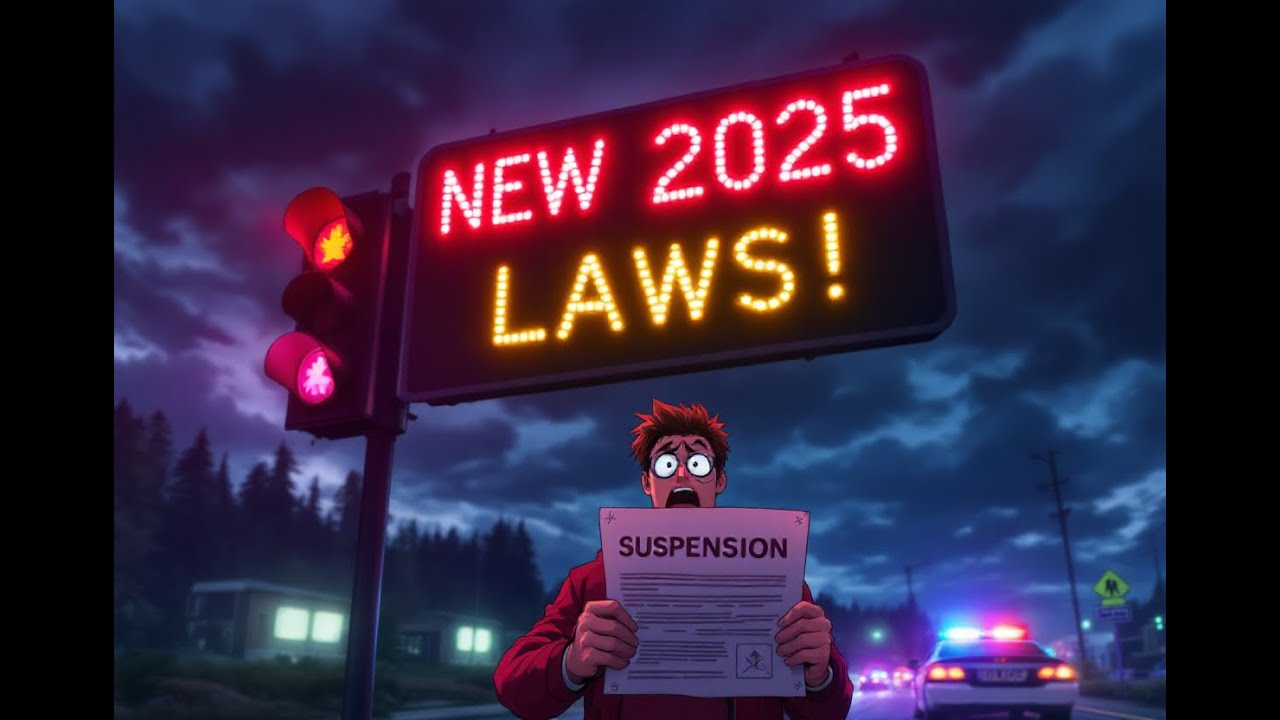 Canada Traffic Laws 2025 What's changing!!