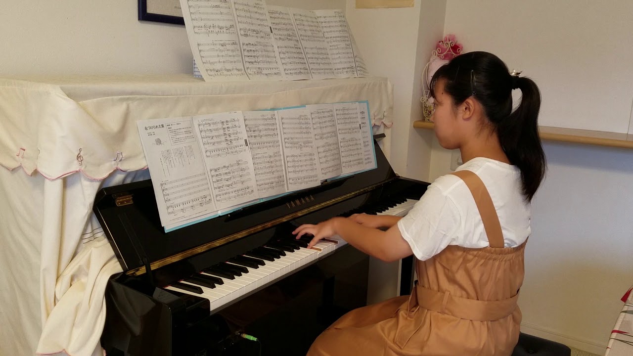 『名づけられた葉』     合唱曲     ピアノ伴奏　１４歳