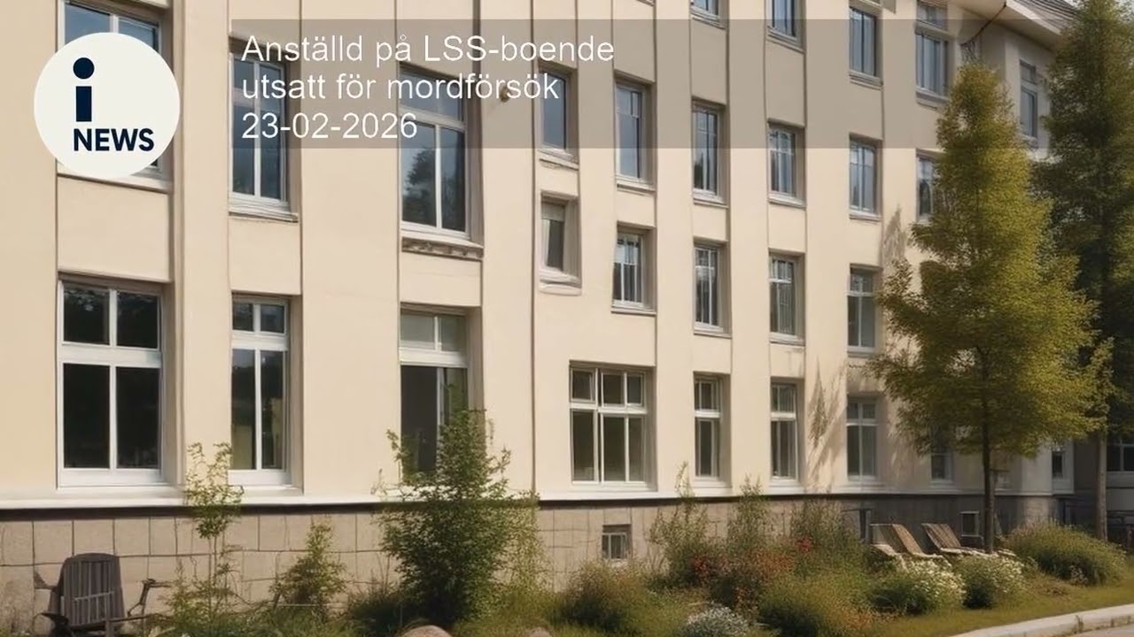 Anställd på LSS-boende utsatt för mordförsök