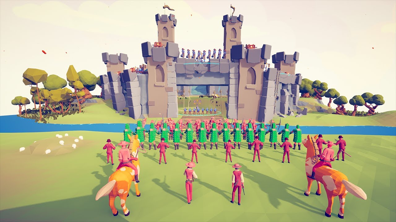 PIRATE TEAM TEAM vs OTHER TEAMS 👑 | Totally Accurate Battle Simulator TABS