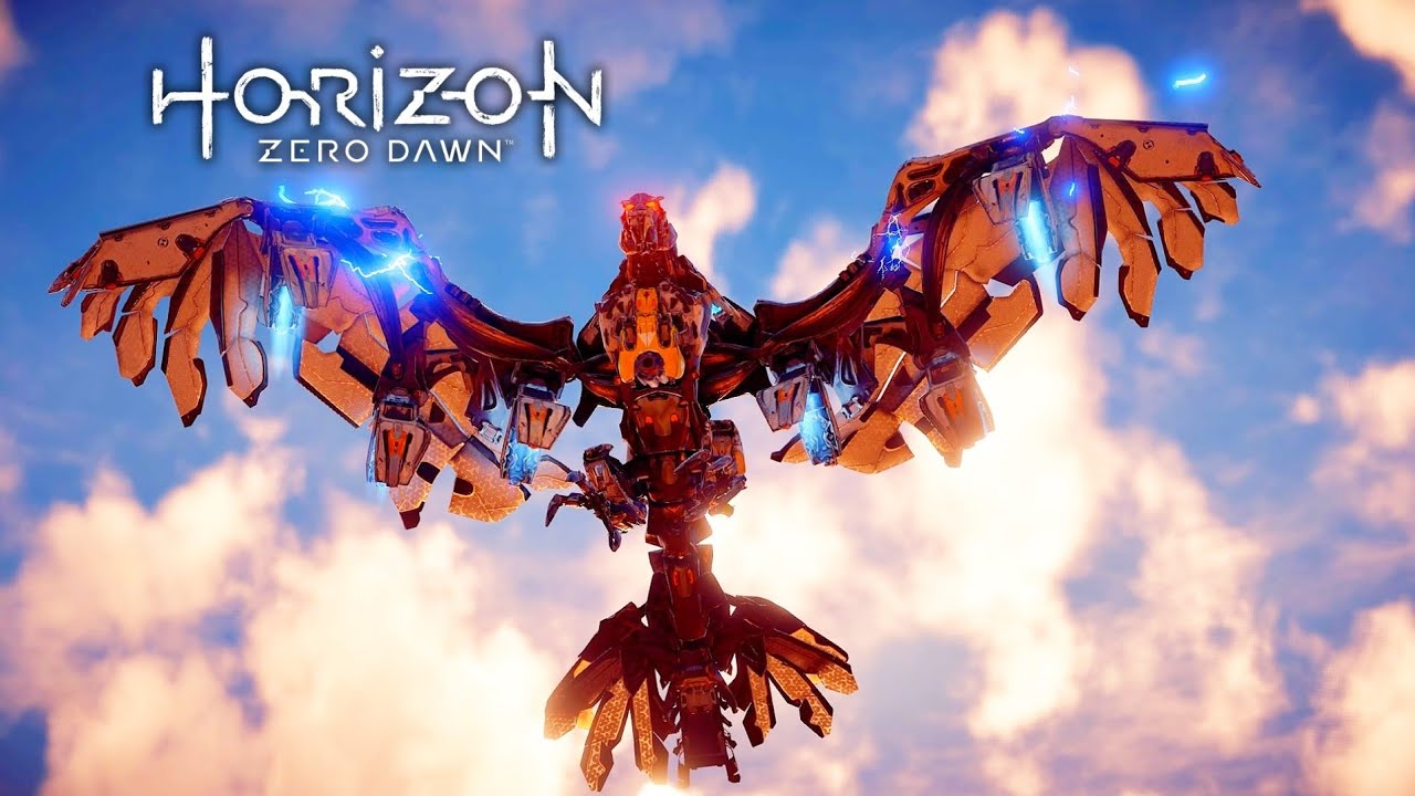 Ave Tempestade luta completa Horizon zero dawn