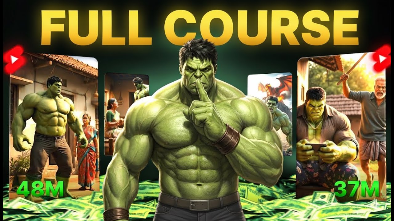 Make Viral Hulk AI Video (Full Course) | Hulk Ai Video Kaise Banaen | Ai Video Kaise Banaye