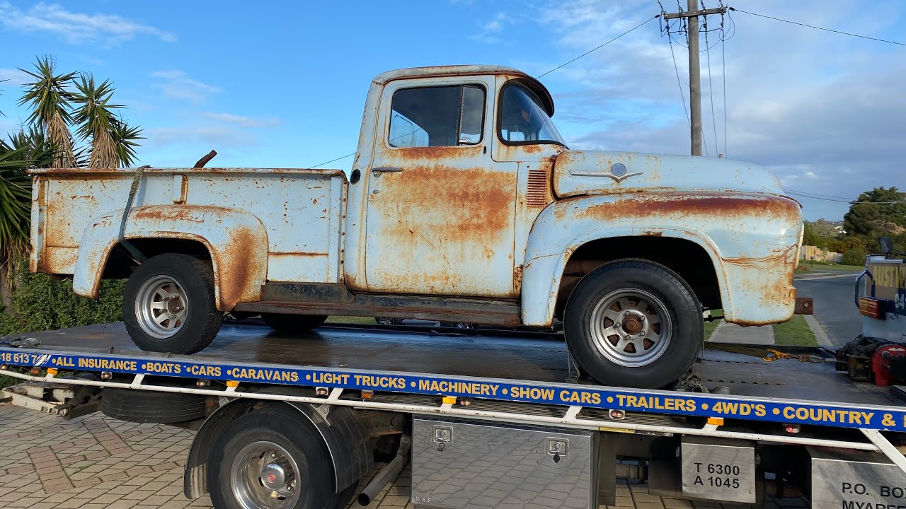 1956 Ford F100 Restoration, Canadian Built, Now lives in Western Australia
