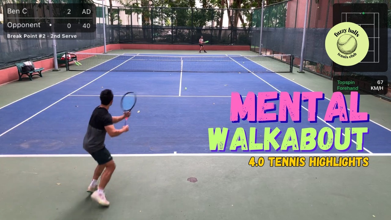 4.0 tennis: Mental walkabout