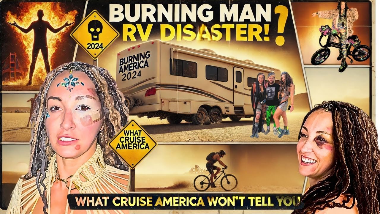 Exposing the Hidden Dangers of Burning Man 2024: Our RV Disaster & Survival Story!