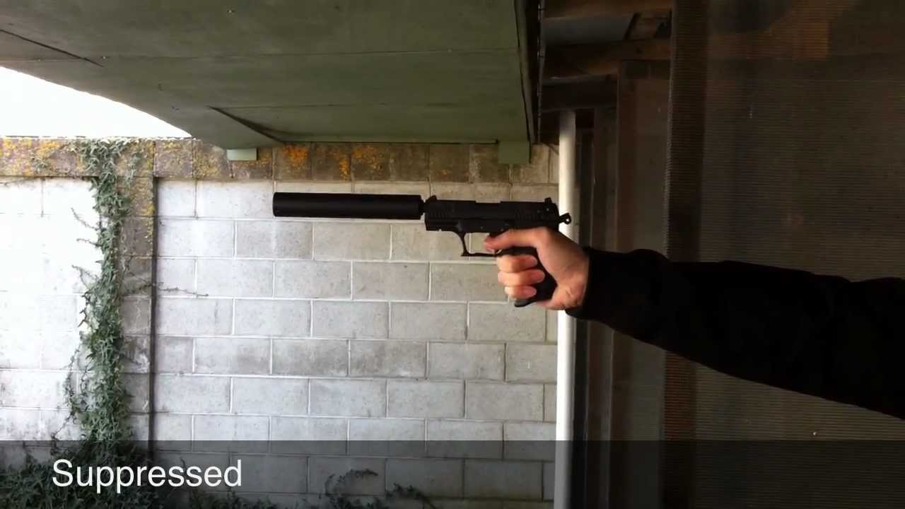 Walther P22 Suppressed