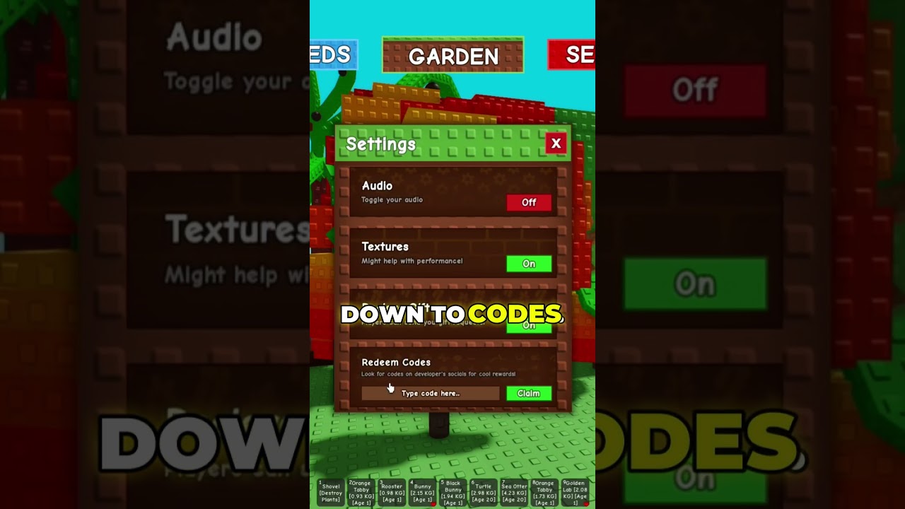 [НОВИНКА] КОДЫ Grow A Garden 🥳