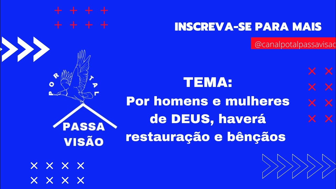 Por homens e mulheres de DEUS, haverá restauração e bênçãos. Neemias 8,1-12
