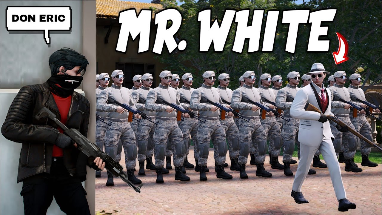 FDC vs PRIVATE ARMY ni Mr. White | GTA 5 (intense*) 